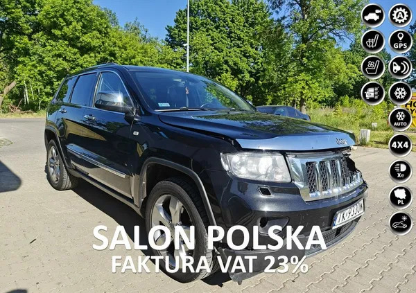 jeep mazowieckie Jeep Grand Cherokee cena 33900 przebieg: 329657, rok produkcji 2012 z Karczew